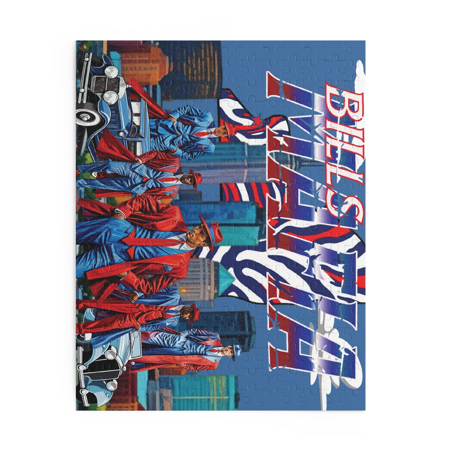 Bills Mafia Puzzle - 120 to 500 Piece Jigsaw, Buffalo Bills Gift, Football Fan Decor, Game Night Activity, Party Entertainment