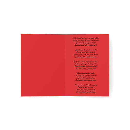 Raging Beast of Love: A Heartfelt Greeting Card for Your Wild Romance