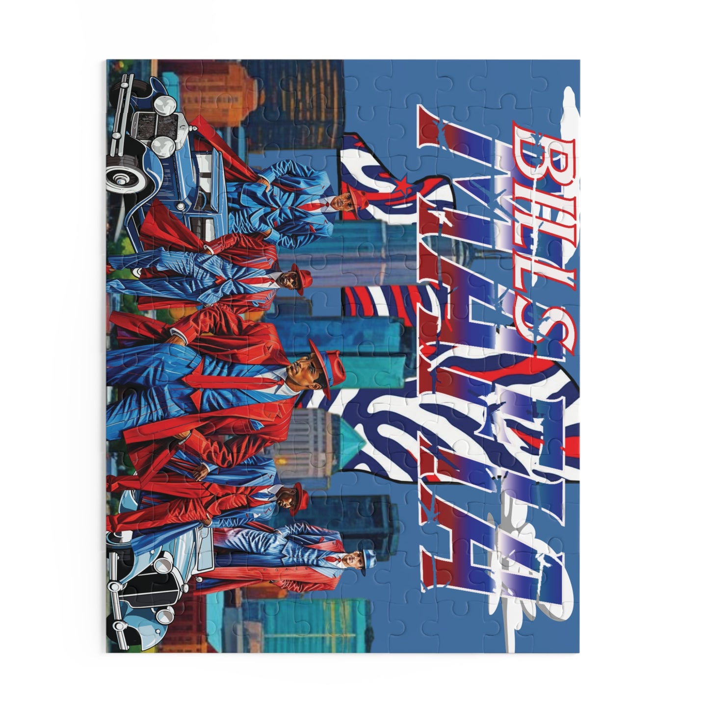 Bills Mafia Puzzle - 120 to 500 Piece Jigsaw, Buffalo Bills Gift, Football Fan Decor, Game Night Activity, Party Entertainment