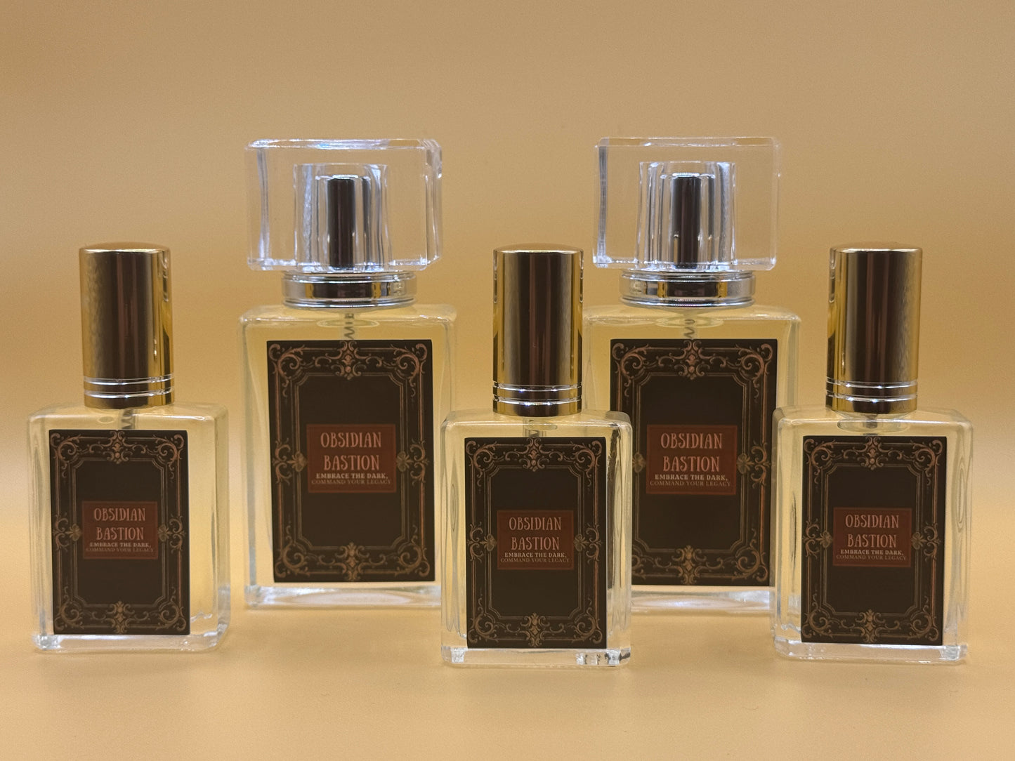 Obsidian Bastion | Bold Masculine Cologne | Whiskey, Leather & Dark Woods | Handmade Men’s Fragrance | Powerful Scent for Him