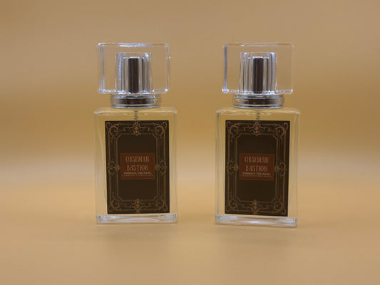 Obsidian Bastion | Bold Masculine Cologne | Whiskey, Leather & Dark Woods | Handmade Men’s Fragrance | Powerful Scent for Him