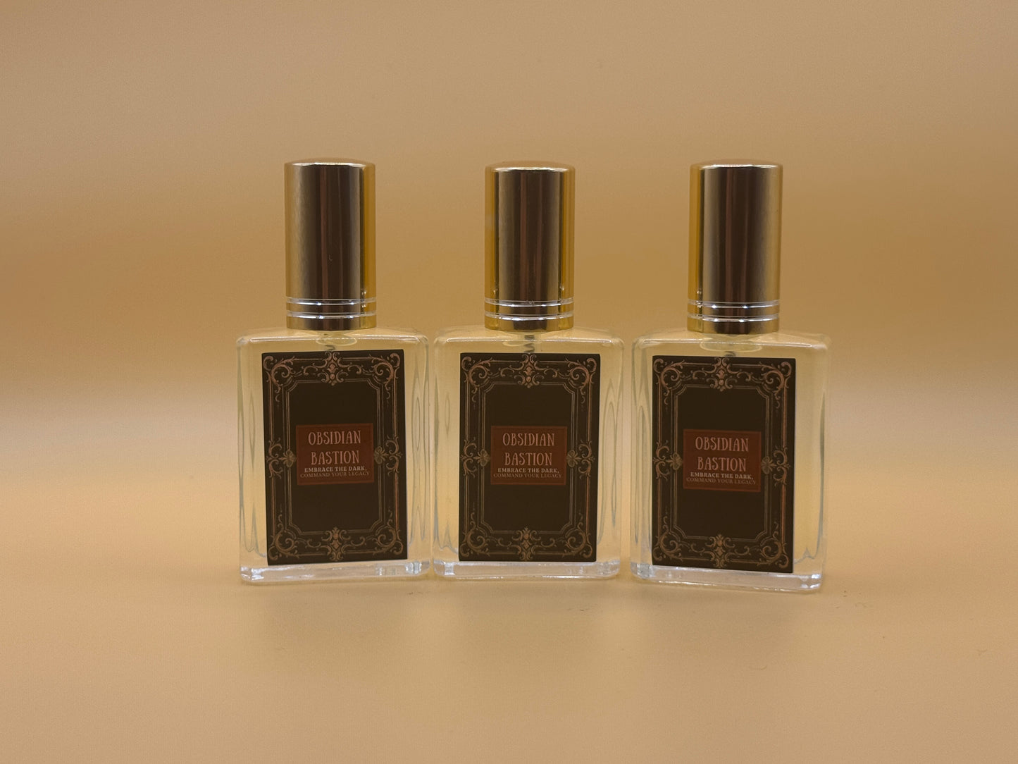 Obsidian Bastion | Bold Masculine Cologne | Whiskey, Leather & Dark Woods | Handmade Men’s Fragrance | Powerful Scent for Him