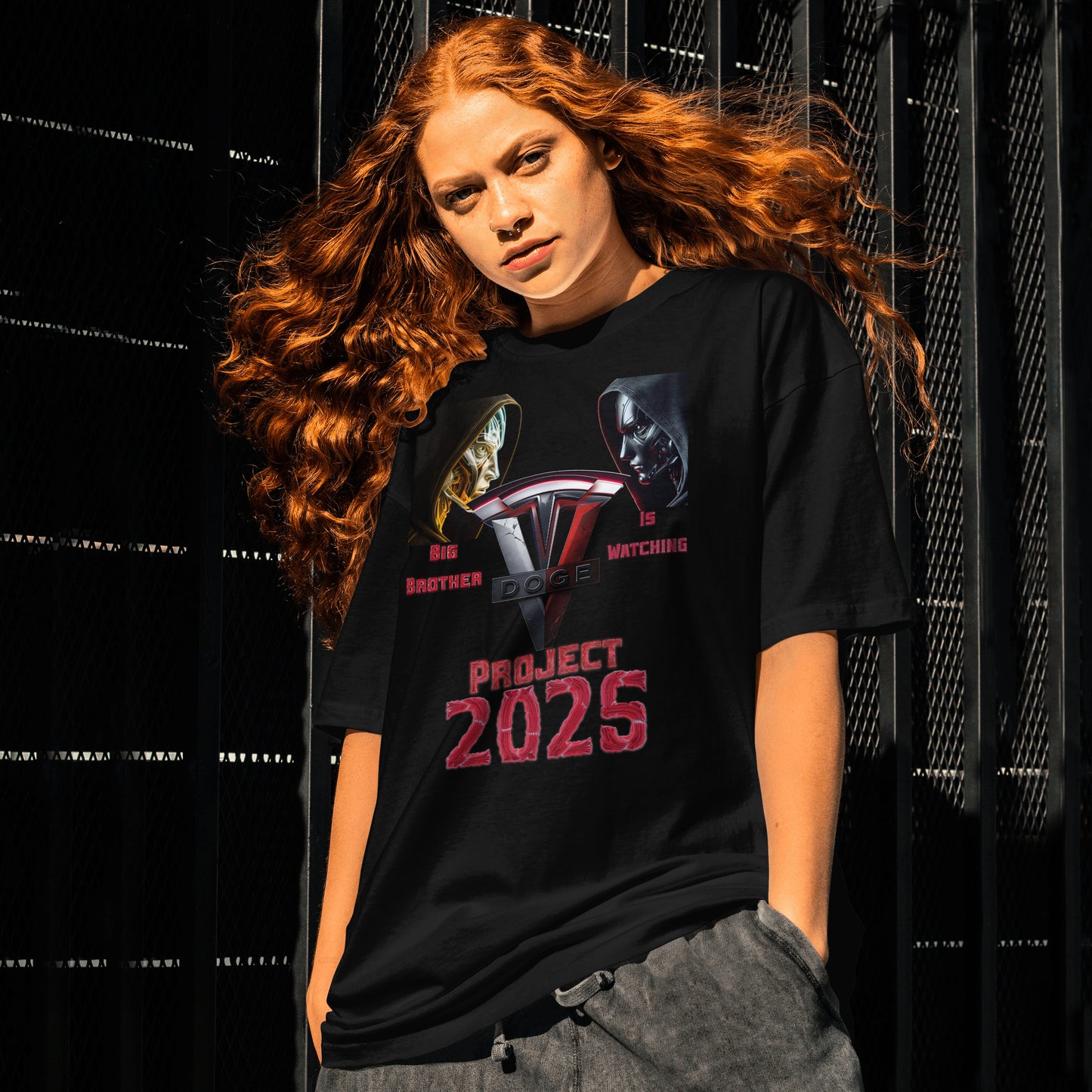Project 2025 T-Shirt | Big Brother Is Watching | Dystopian Novel Inspired Shirt | 1984 Parody Tee | Political Satire Shirt | Orwellian Gift