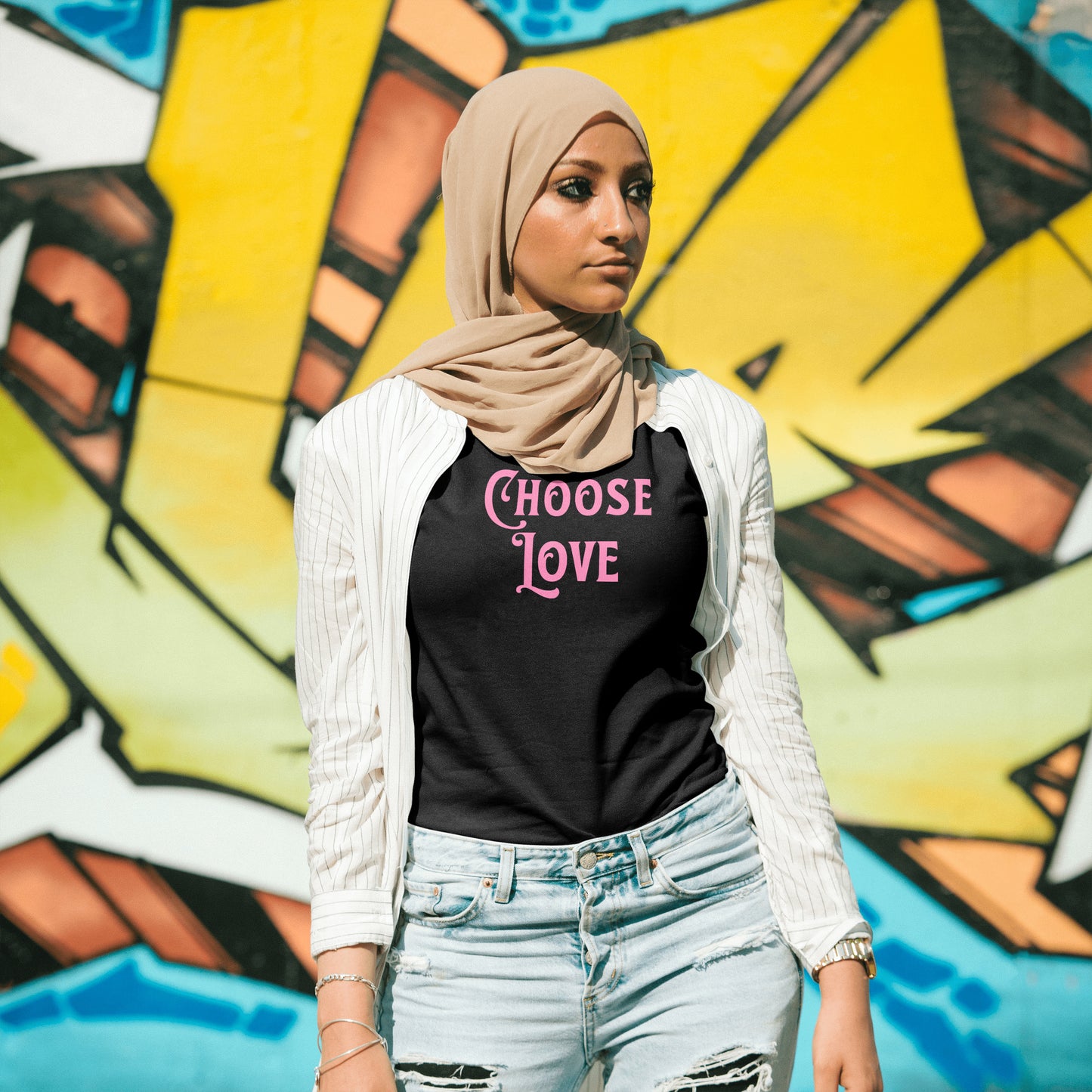 Choose Love T-Shirt – Inspirational Quote Tee | Motivational Love Shirt