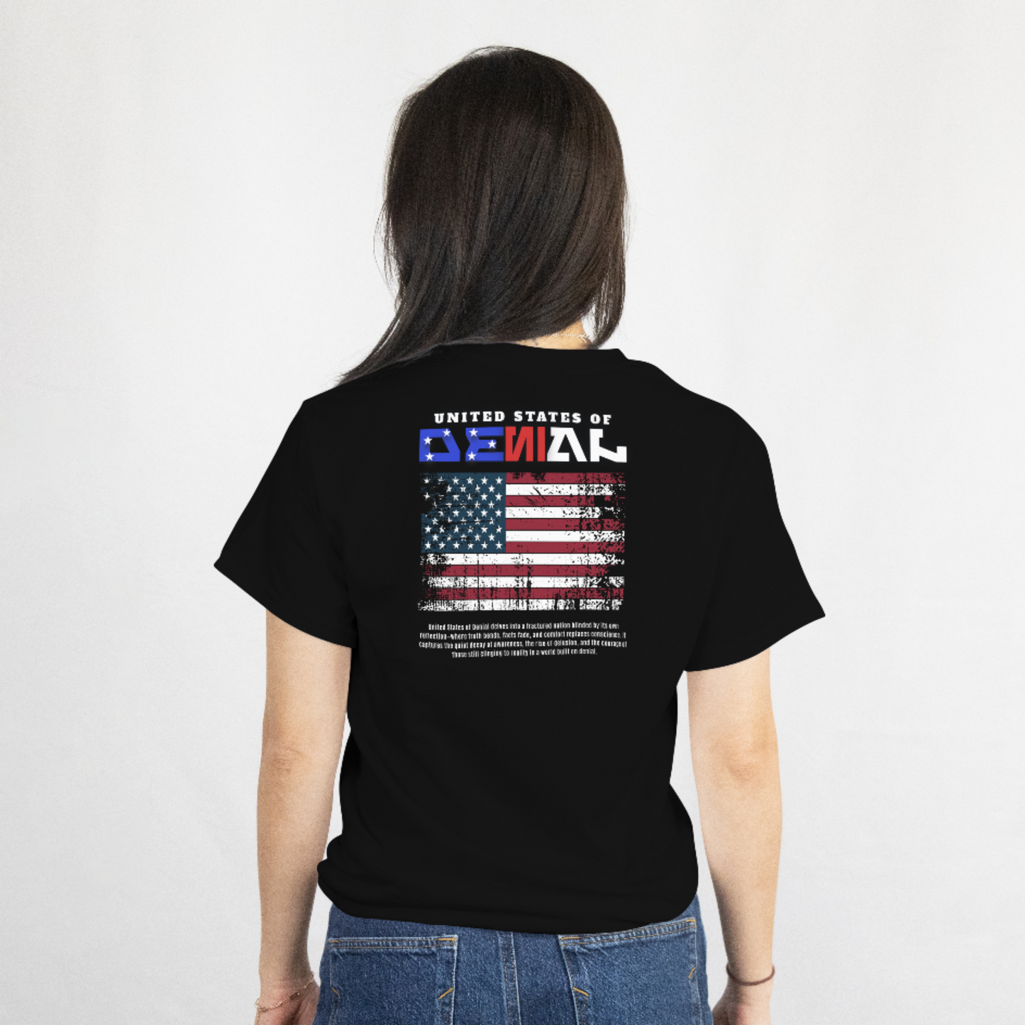 United States of Denial T-Shirt – Political Satire Shirt