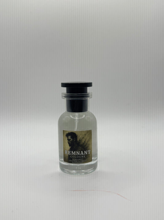 Remnant Cologne for Men | Smoky Leather, Patchouli & Bergamot | Dark Masculine Fragrance | Unique Artisan Perfume | Gothic Gift for Him
