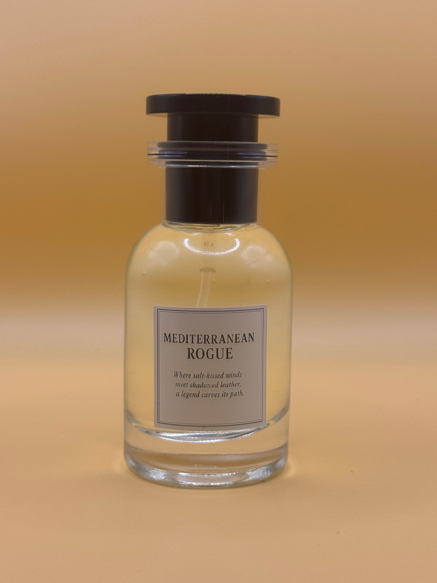 Mediterranean Rogue | Luxurious Leather & Coastal Breeze Cologne | Bold Masculine Fragrance | Handcrafted Niche Perfume | Gift for Him