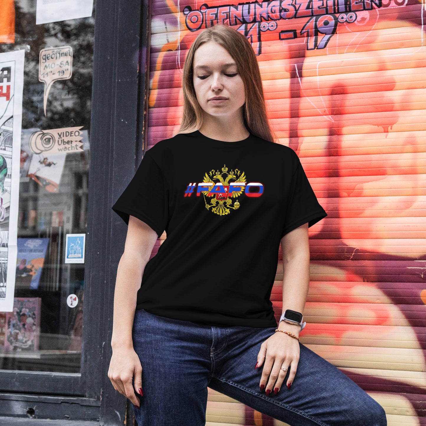 #FAFO T-Shirt | Putin & Trump Puppet Design | Political Statement Tee | I'm Your President Now Shirt