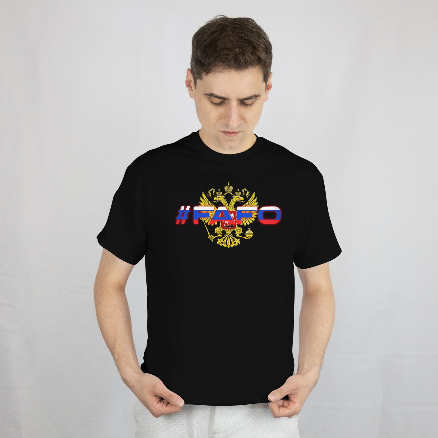 #FAFO T-Shirt | Putin & Trump Puppet Design | Political Statement Tee | I'm Your President Now Shirt