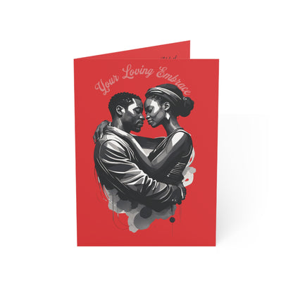 Express Your Affection with 'Your Loving Embrace' Greeting Card 2