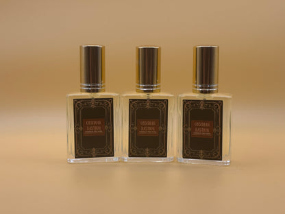 Obsidian Bastion | Bold Masculine Cologne | Whiskey, Leather & Dark Woods | Handmade Men’s Fragrance | Powerful Scent for Him