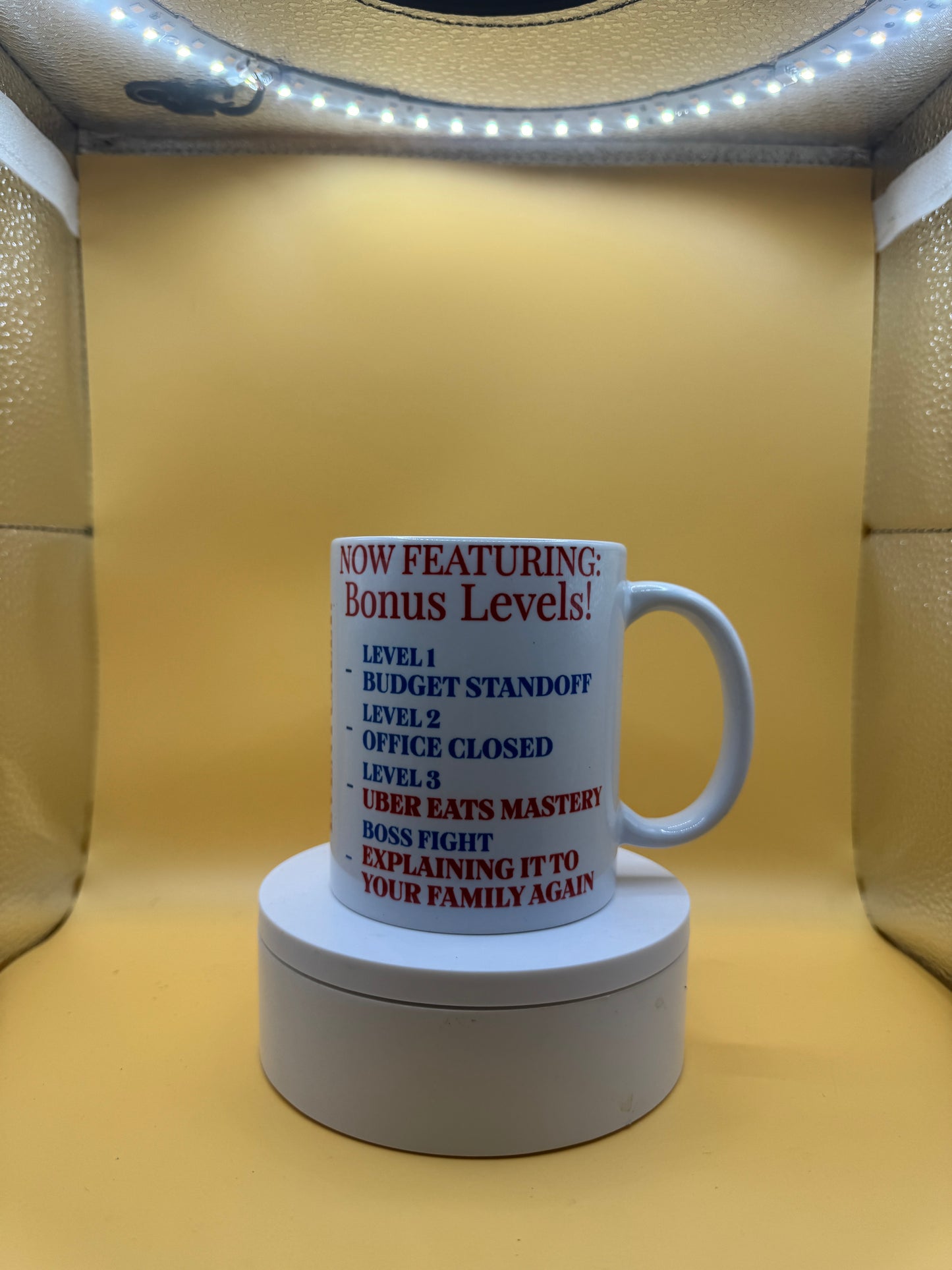Furlough Survival Coffee Mug – “Coming Back… Eventually” Funny Government Shutdown Cup