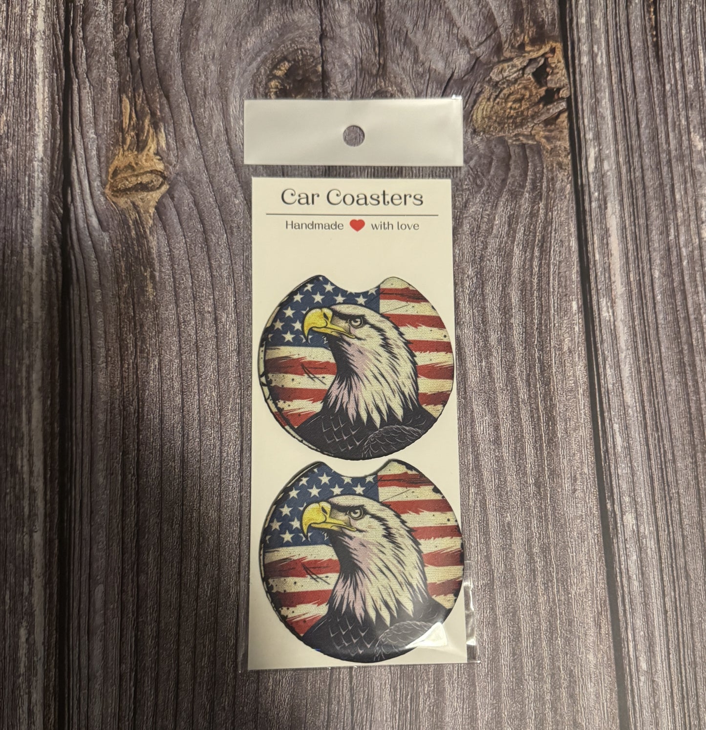 Car Coasters Set of 2, Neoprene Car Cup Holder Coasters, Funny Car Accessories, Cute Auto Decor, Gift for Him Her, New Driver Gift