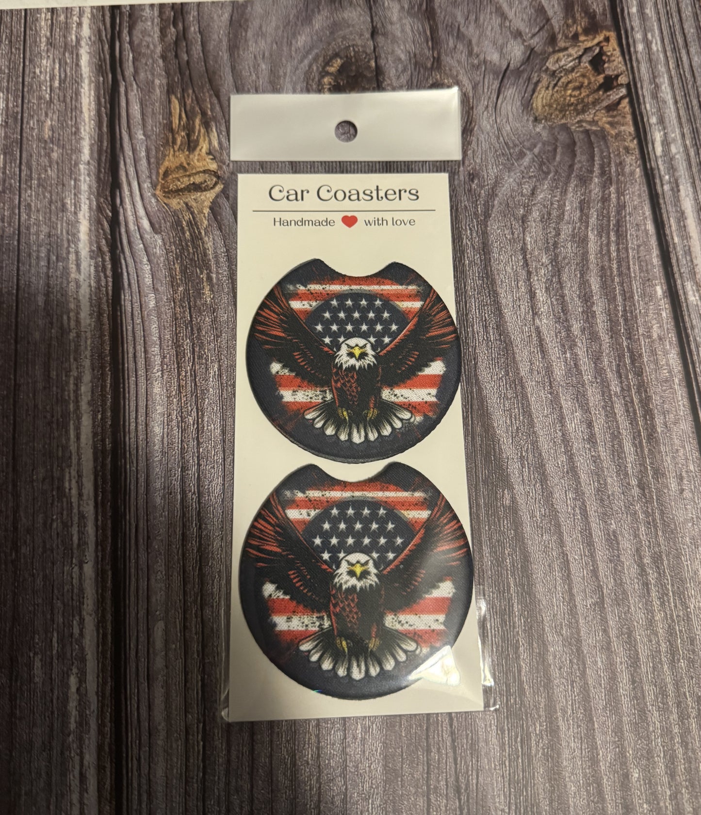 Car Coasters Set of 2, Neoprene Car Cup Holder Coasters, Funny Car Accessories, Cute Auto Decor, Gift for Him Her, New Driver Gift