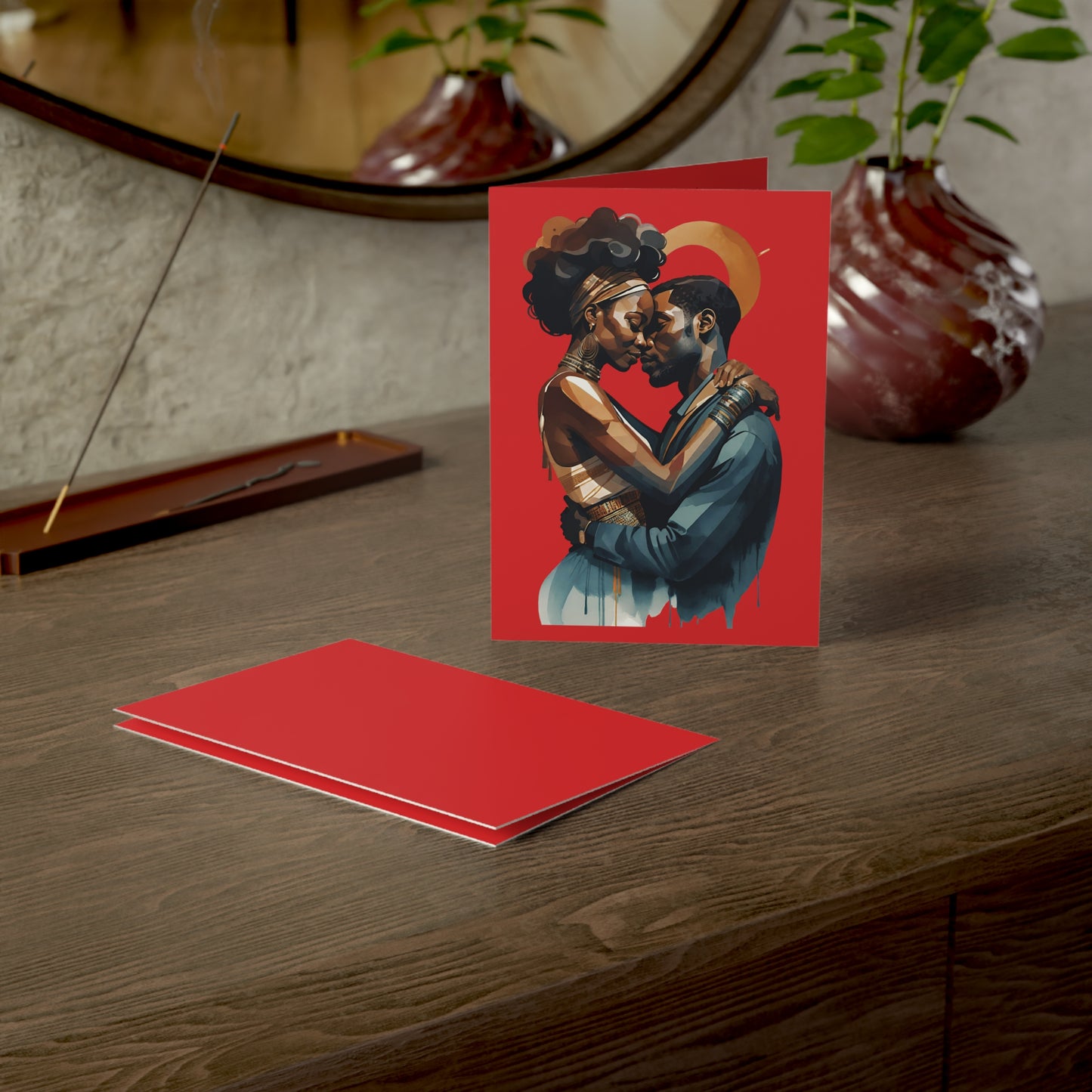 Raging Beast of Love: A Heartfelt Greeting Card for Your Wild Romance