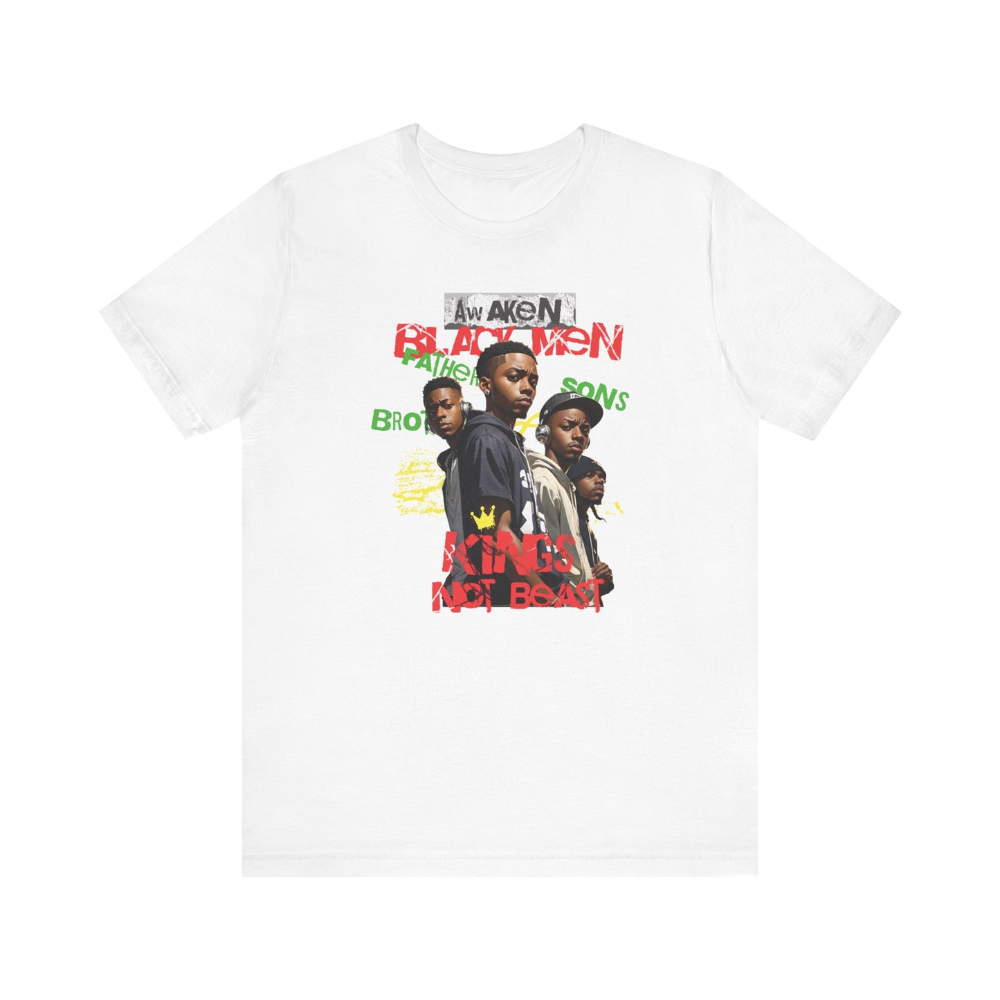 Awaken Black Men T-Shirt - Embrace Your Royalty