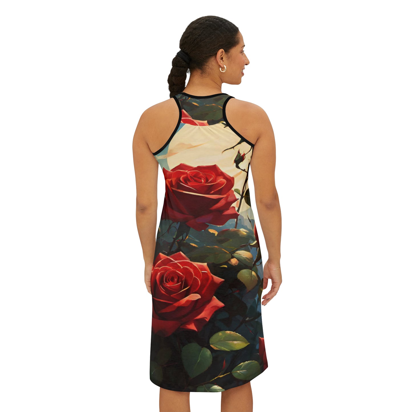 Summer Rose: Embrace Elegance with Our Rose-Filled Dress