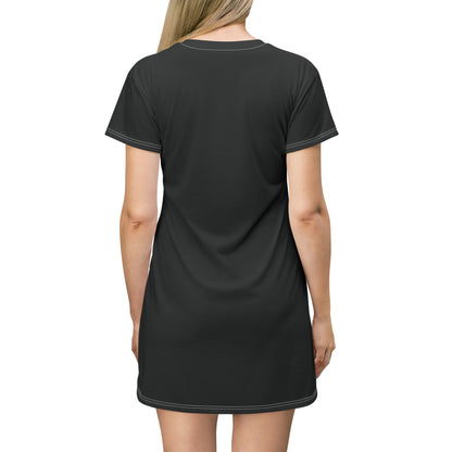 T-Shirt Dress (AOP) Black Girls are Magica