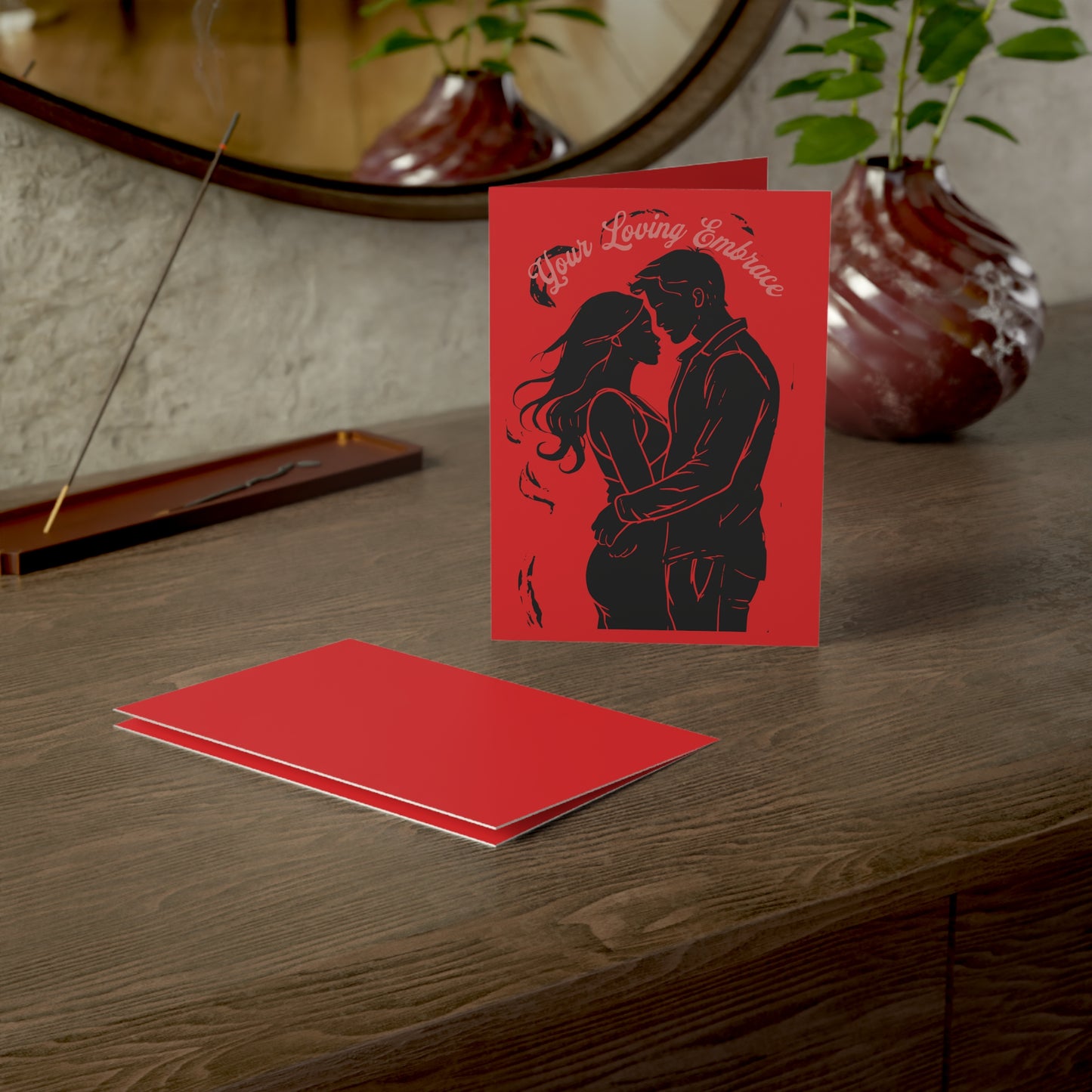 Express Your Affection with 'Your Loving Embrace' Greeting Card