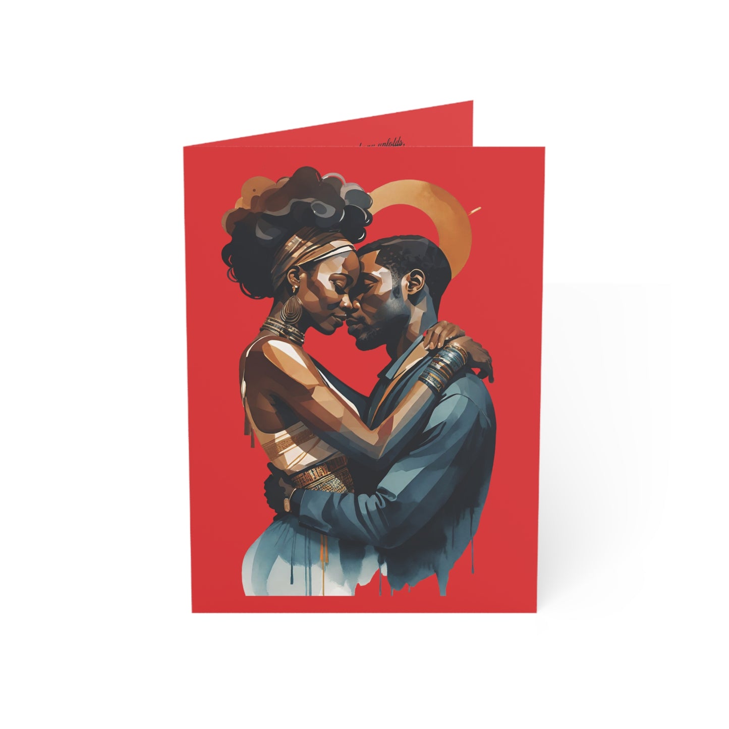 Raging Beast of Love: A Heartfelt Greeting Card for Your Wild Romance