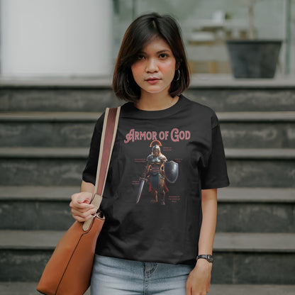 Armor of God T-Shirt - Christian Inspirational Tee - Spiritual Battle Protection - Faith-Based Apparel