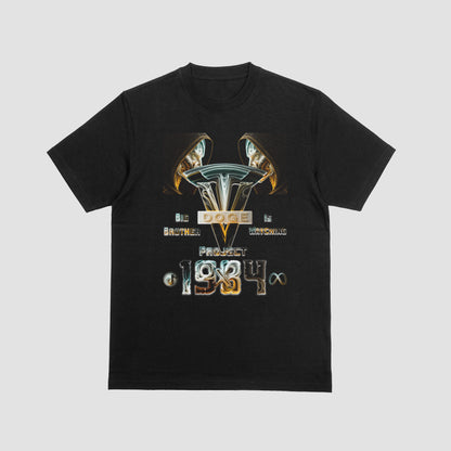 Project 1984 T-Shirt | Big Brother Is Watching | Dystopian Novel Inspired Shirt | 1984 Parody Tee | Political Satire Shirt | Orwellian Gift