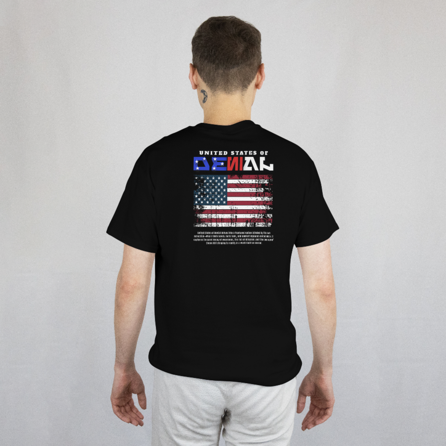 United States of Denial T-Shirt – Political Satire Shirt