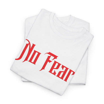 No Fear T-Shirt | Faith Over Fear | 2 Timothy 1:7 Christian Shirt | Inspirational Bible Verse Tee