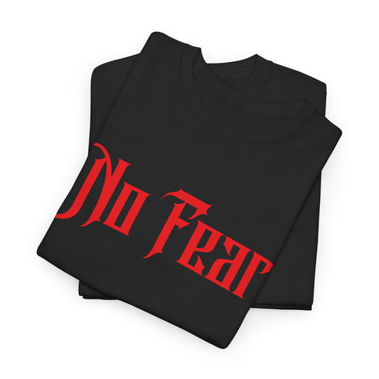 No Fear T-Shirt | Faith Over Fear | 2 Timothy 1:7 Christian Shirt | Inspirational Bible Verse Tee