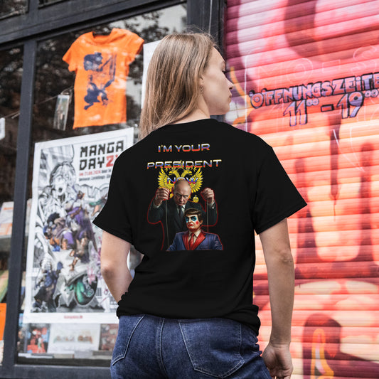 #FAFO T-Shirt | Putin & Trump Puppet Design | Political Statement Tee | I'm Your President Now Shirt