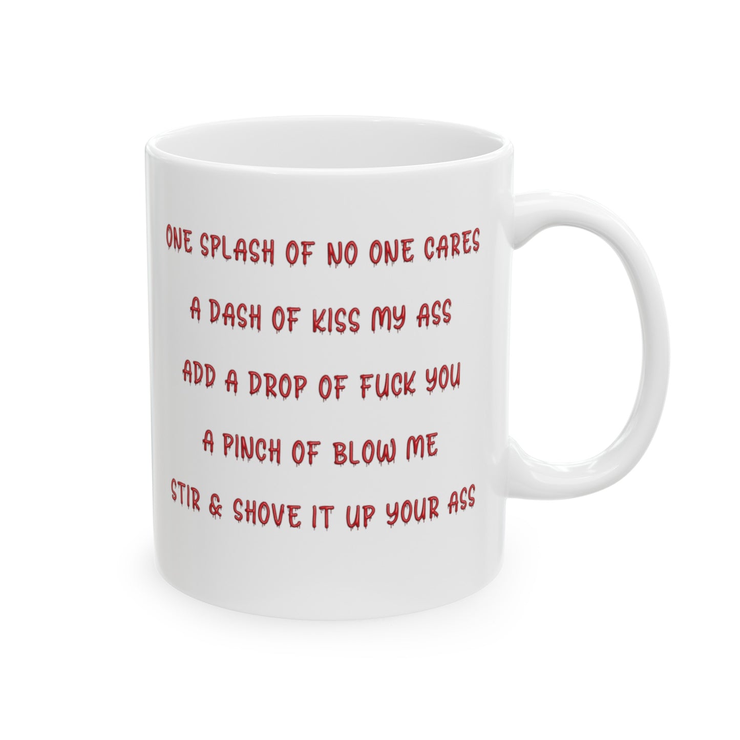 Funny "Fuckoffee" Coffee Mug - Sarcastic Gift, Offensive Mug, Humorous Drinkware, Gag Gift for Friends