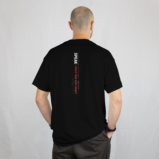 Silence Is Compliance Graphic Tee, Protest Statement, Activist Apparel